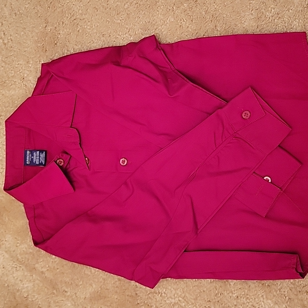 Long sleeve button-down